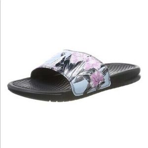 SOld WOMENS NIKE BENASSI JDI FLORAL PRINT 618919